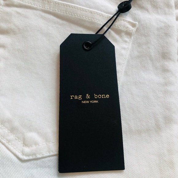 Rag & Bone Cigarette High Rise White Jeans. NWT! Sz 25 & 27 - Picture 14 of 16